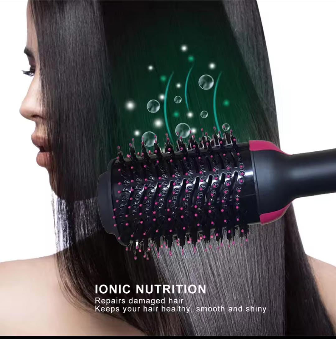 One Step Hair Dryer & Styler Hot Air Brush – Hair Drying, Volumizing & Styling Brush