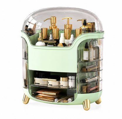 Large Makeup Organizer – Cosmetic & Skincare Storage Box with Drawers