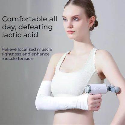 Deep Tissue Massage Gun | Percussion Muscle Massager with 5 Massage Heads | Handheld Electric Body Massager for Muscle Relaxation