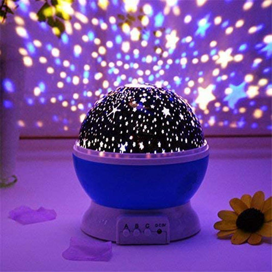 Star Master Galaxy Projector Light | 360° Rotating LED Star & Moon Night Light | Color Changing Galaxy Lamp for Bedroom & Home Decor
