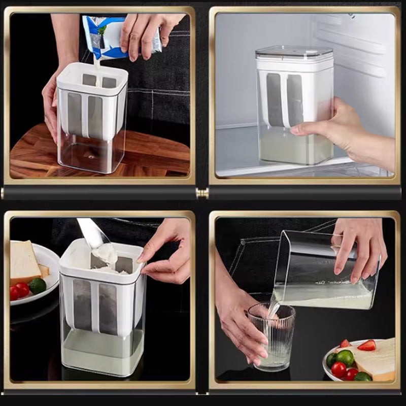 1100ML Greek Yogurt Maker & Strainer | Multi-Purpose Yogurt Drainer & Cheese Maker | Homemade Yogurt & Beverage Strainer